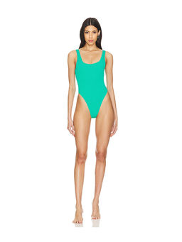 Good American - Square Neck One Piece Swimsuit