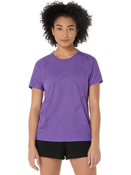 ASICS - Women's Edo Purple Metarun Top