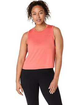 ASICS - Women's Dark Pink Clay Flex Stretch Tank