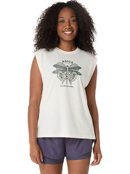 ASICS - Women's White Game Seasonal Graphic Top