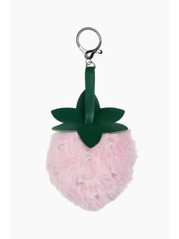 H&M - Women Pink Fluffy Bag Charm