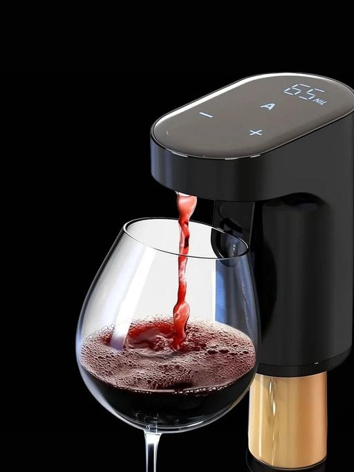Smokey Cocktail Smart Wine Liquor Electric Dispenser - Black