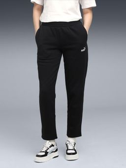 Puma - Black Solid Regular Fit Trouser