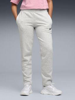 Puma - Grey Solid Regular Fit Trouser