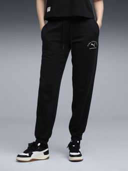 Puma - Black Solid Comfortable Fit Joggers