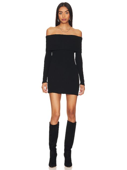 enza costa mini dress Enza Costa Rib-Knit Turtleneck Sweater Dress , Women's, XL, Casual & Work Dresses Sweater Dresses