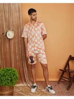 CLUBHAVANA - Fuzzy Checkers Premium Soft Satin Shorts