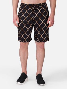 CLUBHAVANA - IMPERIAL GRID Premium Soft Satin Shorts
