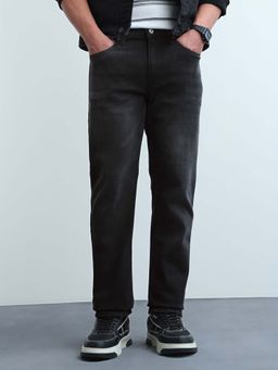 Flying Machine - Mens Freddie Slim Straight Fit Stone Washed Jeans