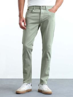Flying Machine - Mens Slash Slim Tapered Fit Mid Rise Jeans
