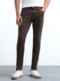 Flying Machine - Mens Slash Slim Tapered Fit Mid Rise Jeans
