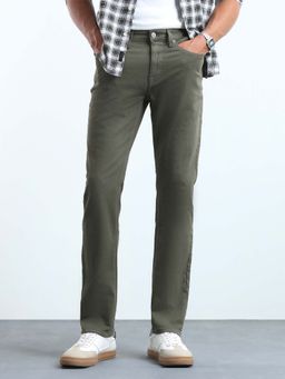 Flying Machine - Mens Freddie Slim Straight Fit Mid Rise Jeans