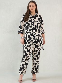 Femmella - Multi-Colour Printed Co-Ord (Set of 2)