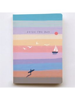 Happywagon - Seize The Day Softcover Notebook-Ruled