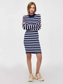 Cover Story - Stripped Mini Dress