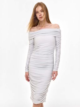 Cover Story - Silver Bodycon Dress