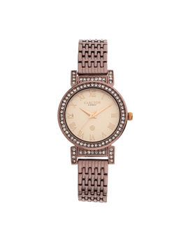 Carlton London - Analog Watch - Rose Gold