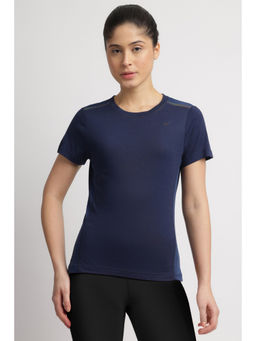 Reebok - Women Navy Blue T-Shirt
