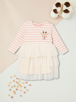 max - Girls Applique Tulle Dress