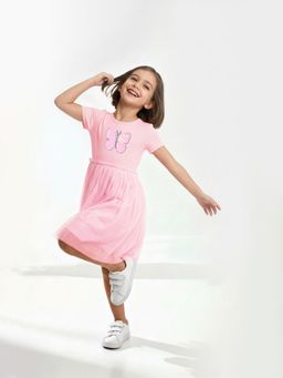 max - Girls Sequinned Tulle Dress