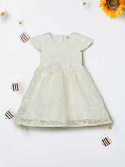 max - Girls Embroidered A-Line Dress