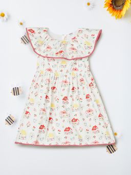max - Girls Printed A-Line Dress