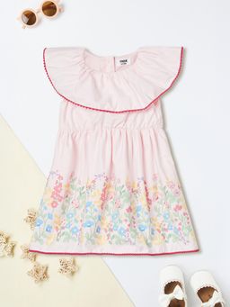 max - Girls Floral Print Dress