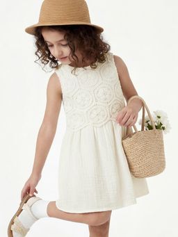 max - Girls Crochet Dress
