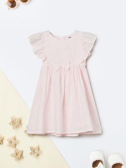 max - Girls Schiffli A-Line Dress