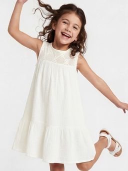 max - Girls Crochet Dress