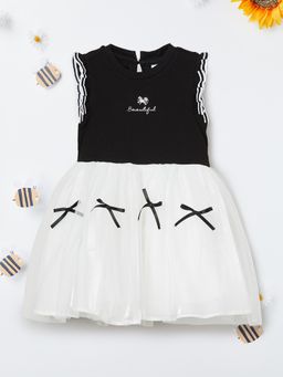 max - Girls Bow-Detailed Tulle Dress