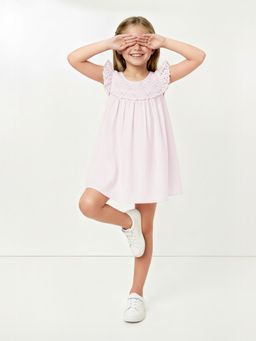 max - Girls Schiffli Dress