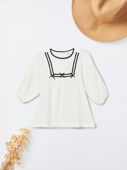 max - Girls Textured Dress