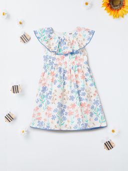 max - Girls Floral A-Line Dress