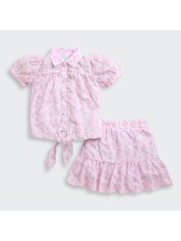 TINY GIRL - Floral Printed Co-Ord Set