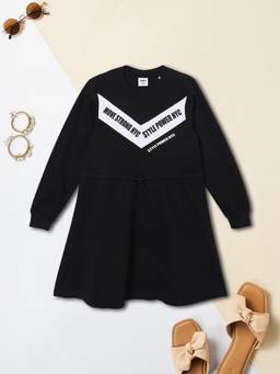 max - Girls Colorblock A-Line Dress