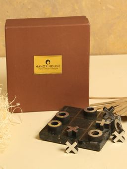 Manor House - Tic Tac Toe Granite Game In A Gift Box
