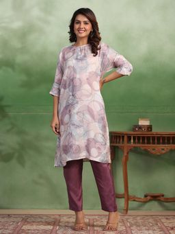 Rangdeep - Floral Regular Kurta With Pant