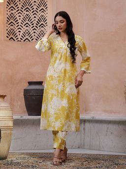 Rangdeep - Gahan Abstract Pure Cotton Co-Ord Set