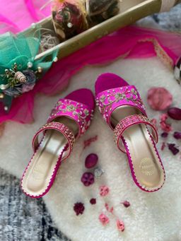 Modanta - Fuchsia Pink Wedges