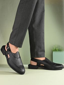 Valentino - Men Black Sandals