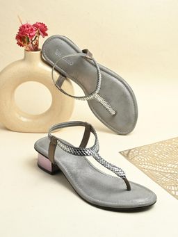 Valentino - Women Silver Sandal Heels