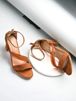 Valentino - Women Premium Tan Sandal Heels