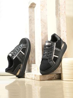 Valentino - Women Black Casual Sneakers