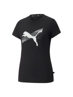 Puma - Power Graphic Women Black T-shirts