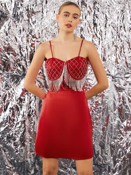 STREET 9 - Rhinestones Dress