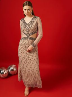 STREET 9 - Embellished Maxi Dress