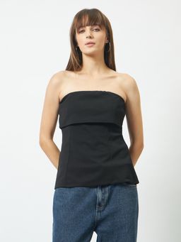 Trend Arrest - Women Black Off Shoulder Top