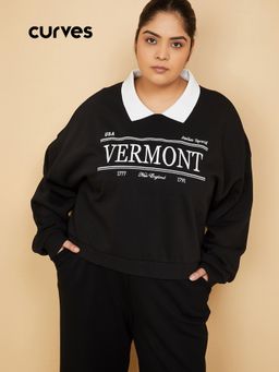 max - Women Printed Sweatshirt