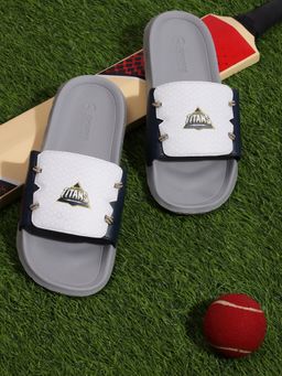 Chupps - Men Gujrat Titans Brave White Airsoft Casual Sliders